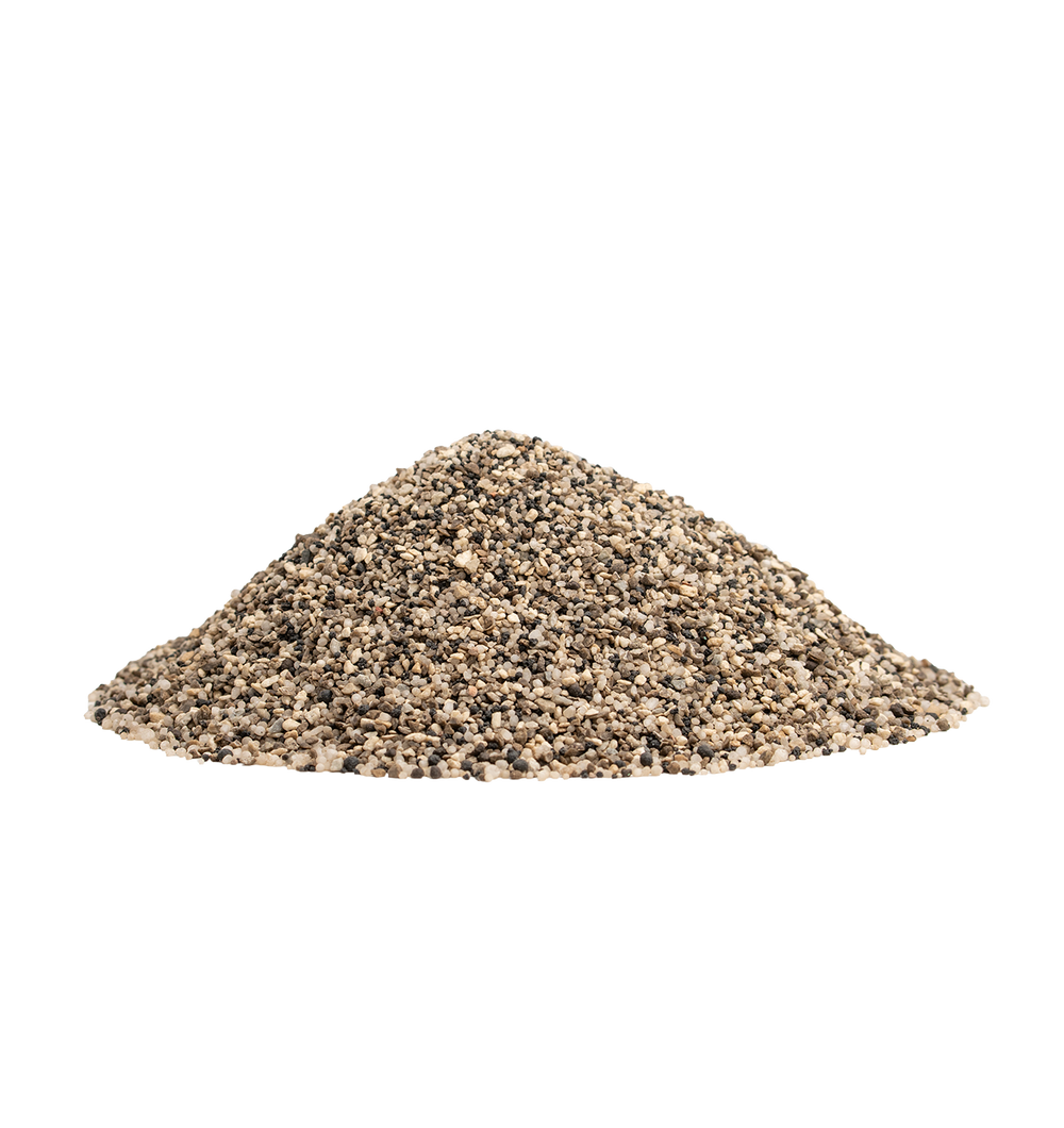 side view of 10-10-10 with humic granules