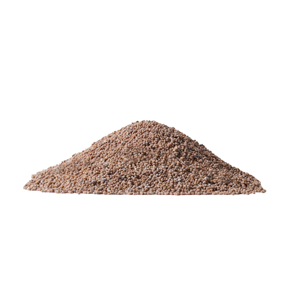 side view of contec dg granule pile