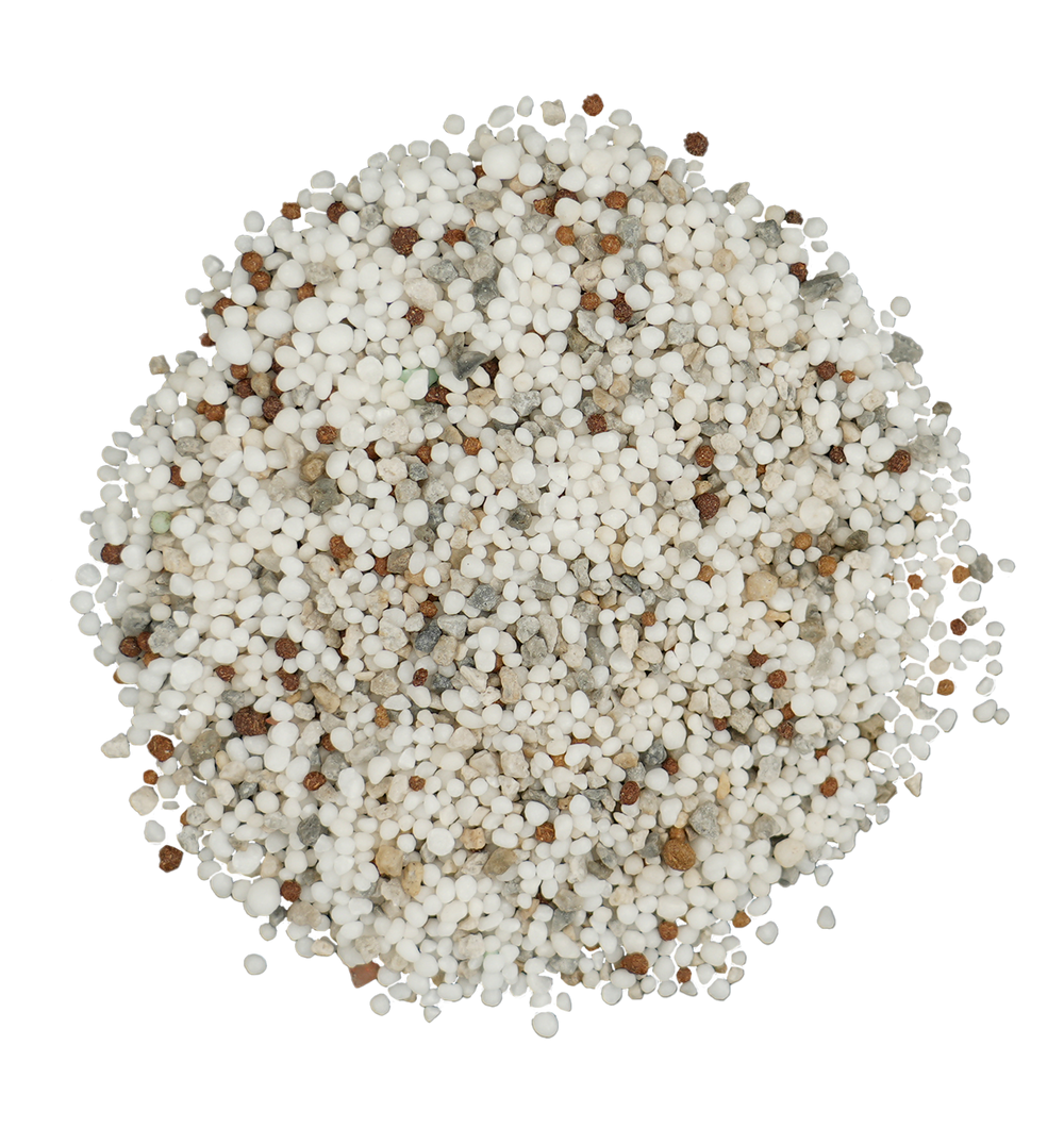 DGL Dark Green Lawn Fertilizer Product Pile