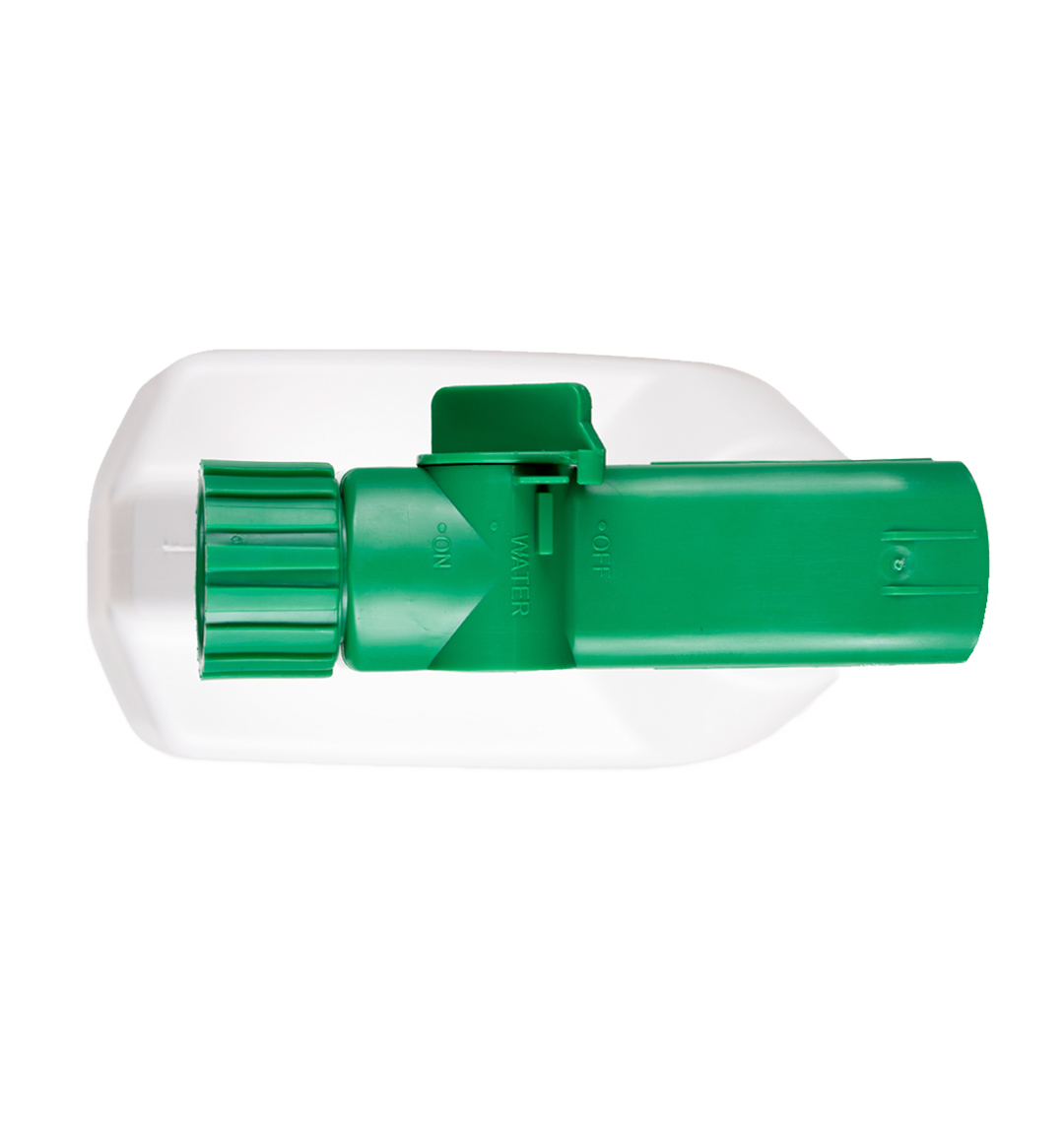 Top of Green Spray Bottle