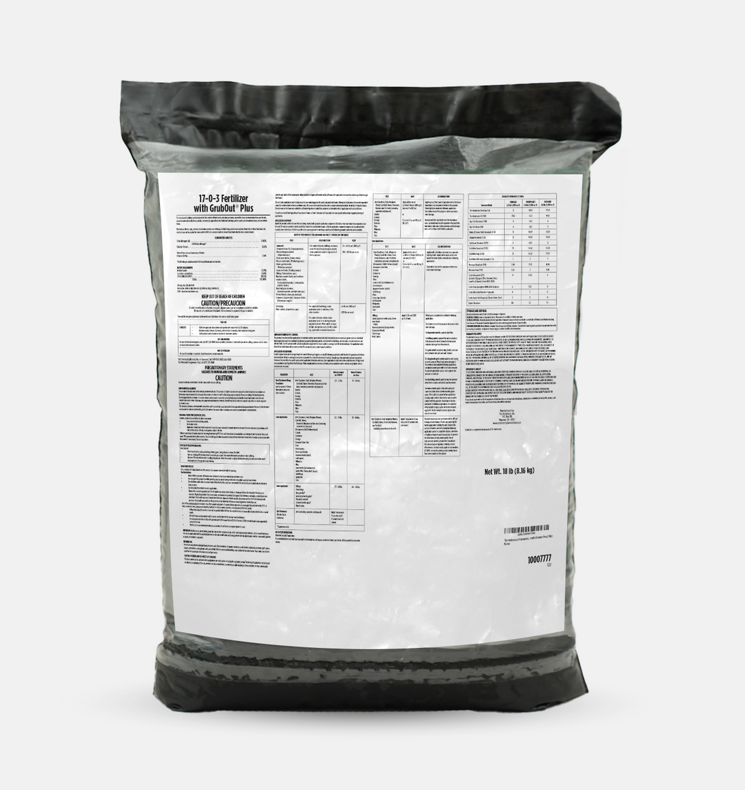 Grubout Plus Lawn Food 17-0-3 Bag