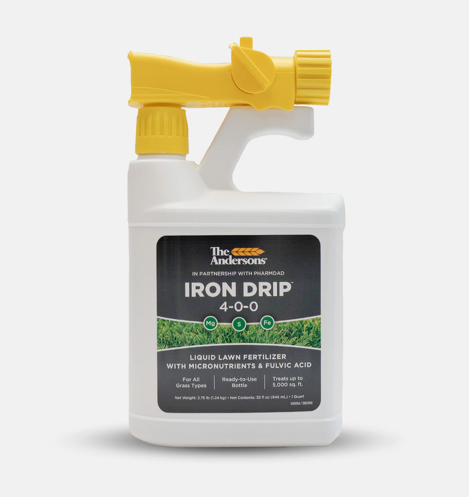 iron based herbicide Iron Drip™ 4-0-0 – Andersons Lawn