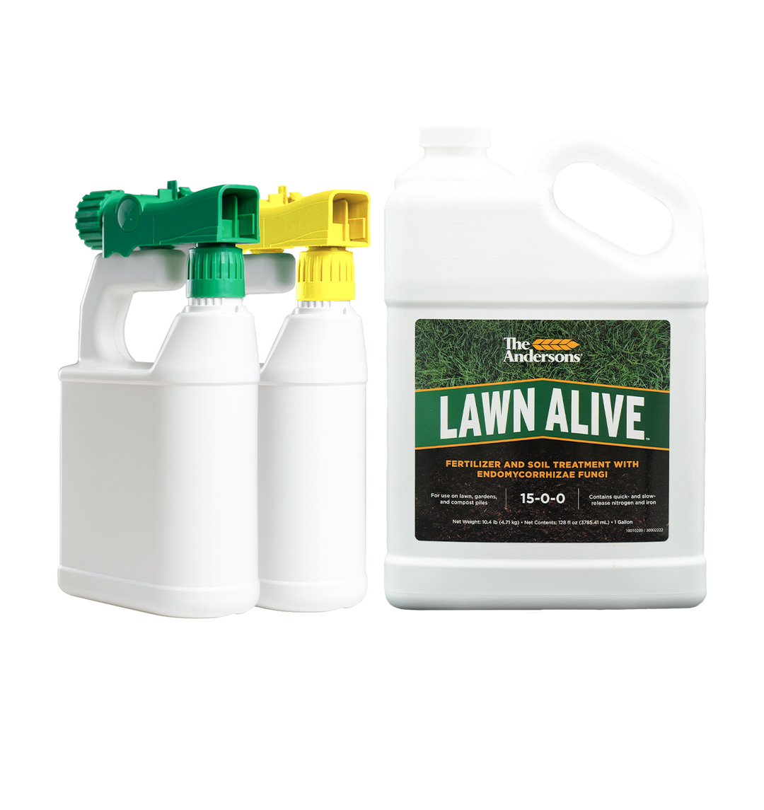 Lawn Alive with Spray Bottles