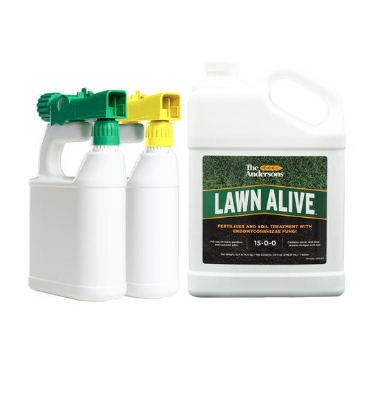 Lawn Alive with Spray Bottles