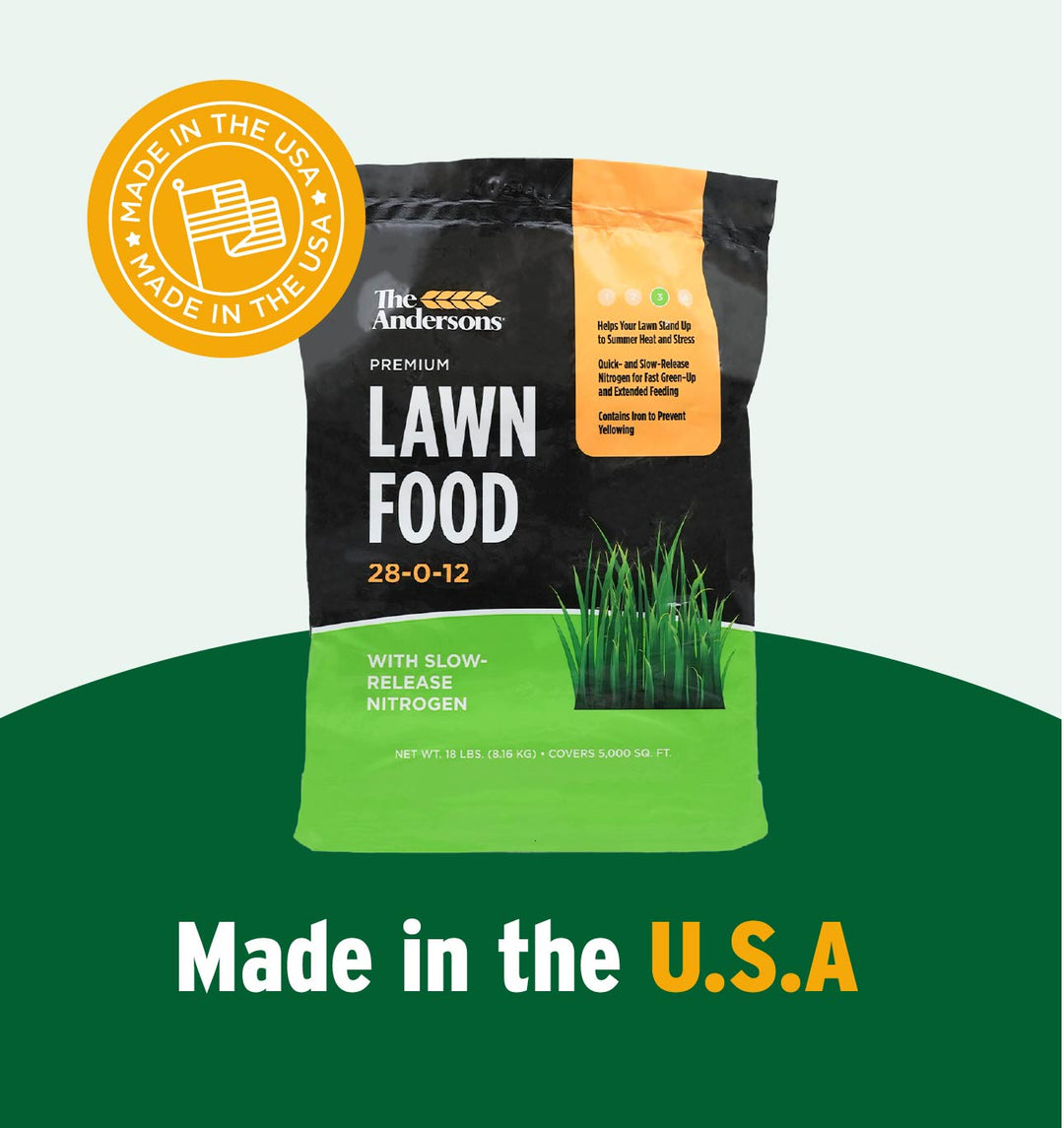 Lawn Food 28-0-12 Made in the U.S.A.