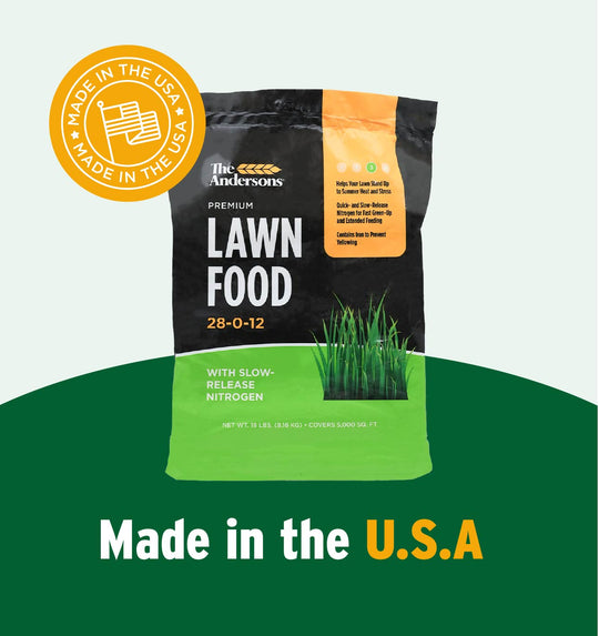 Lawn Food 28-0-12 Made in the U.S.A.