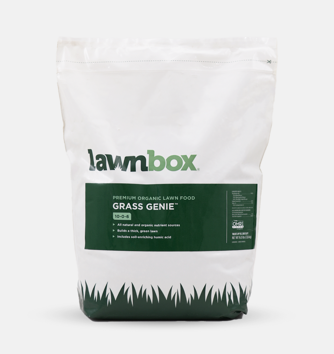 Lawnbox Grass Genie 10-0-6 Organic Lawn Fertilizer Bag