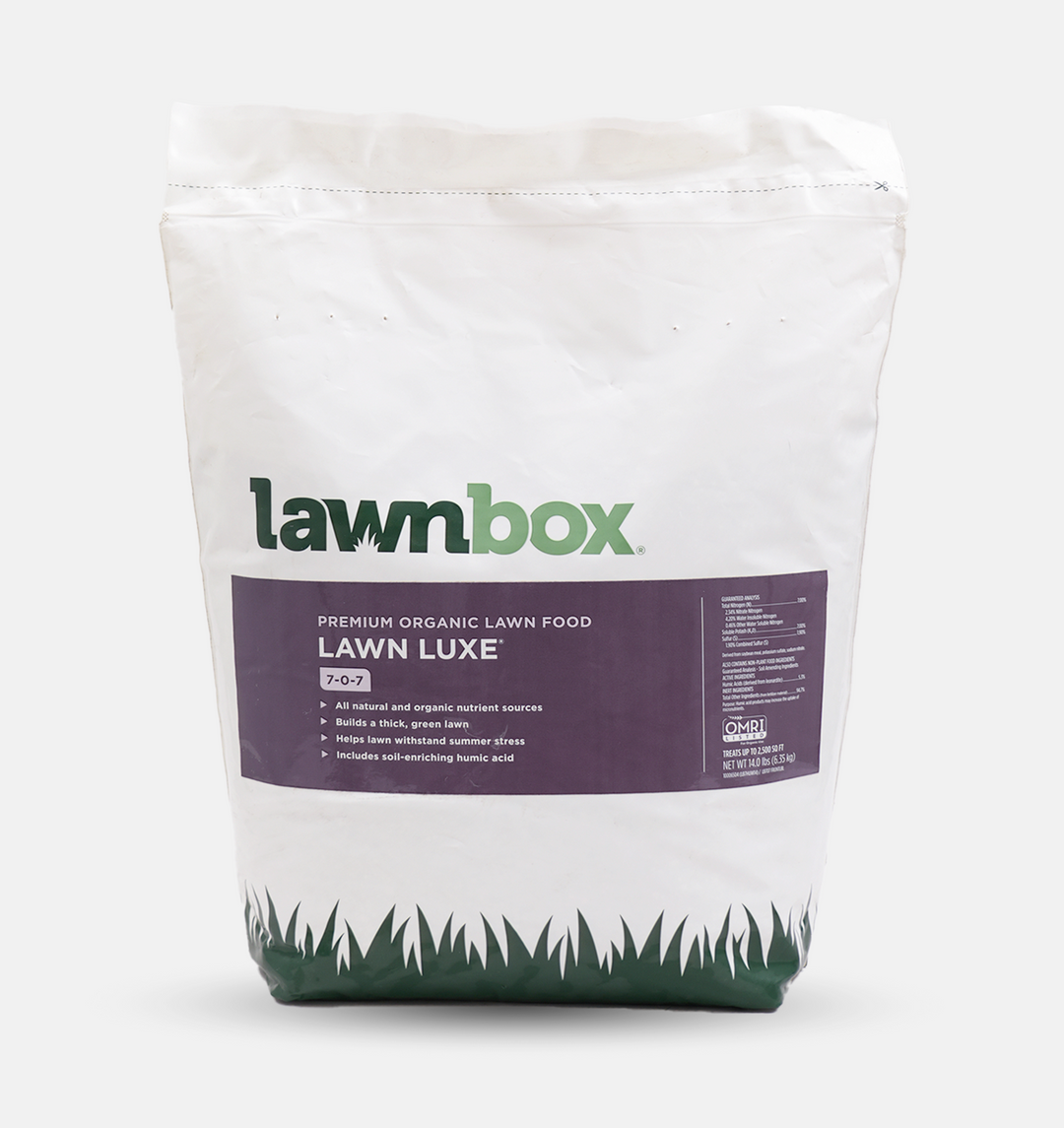 Lawnbox Lawn Luxe 5-0-5 Organic Lawn Fertilizer Bag