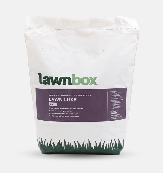 Lawnbox Lawn Luxe 5-0-5 Organic Lawn Fertilizer Bag