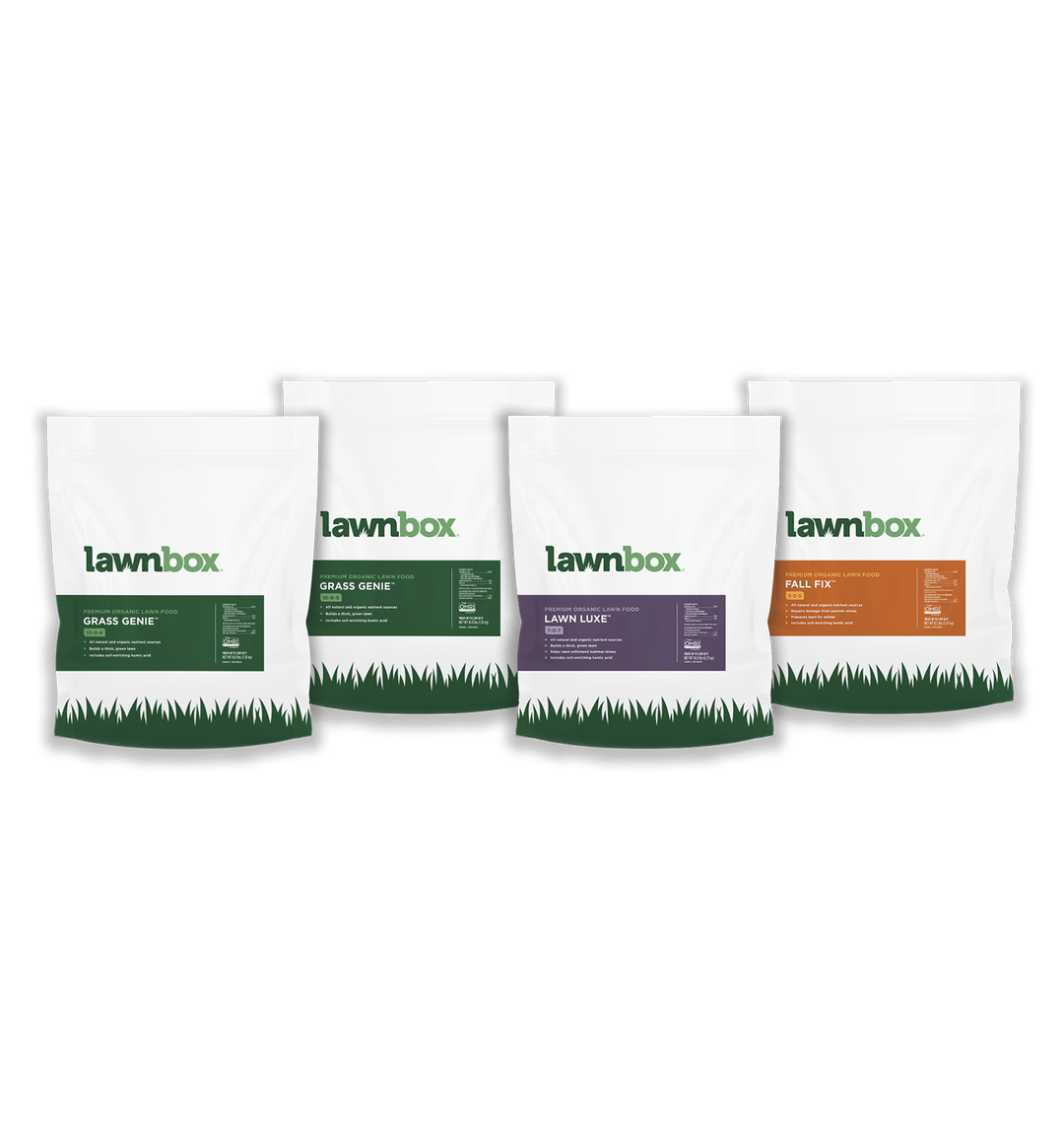 Lawnbox Southern Organic Fertilizer Bundle Lineup