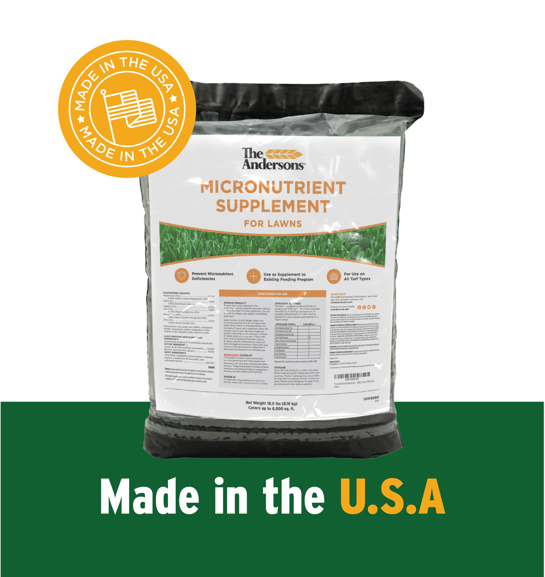 micronutrient-rich plant fertilizer The Andersons Professional Micronutrient Fertilizer Supplement for Lawns