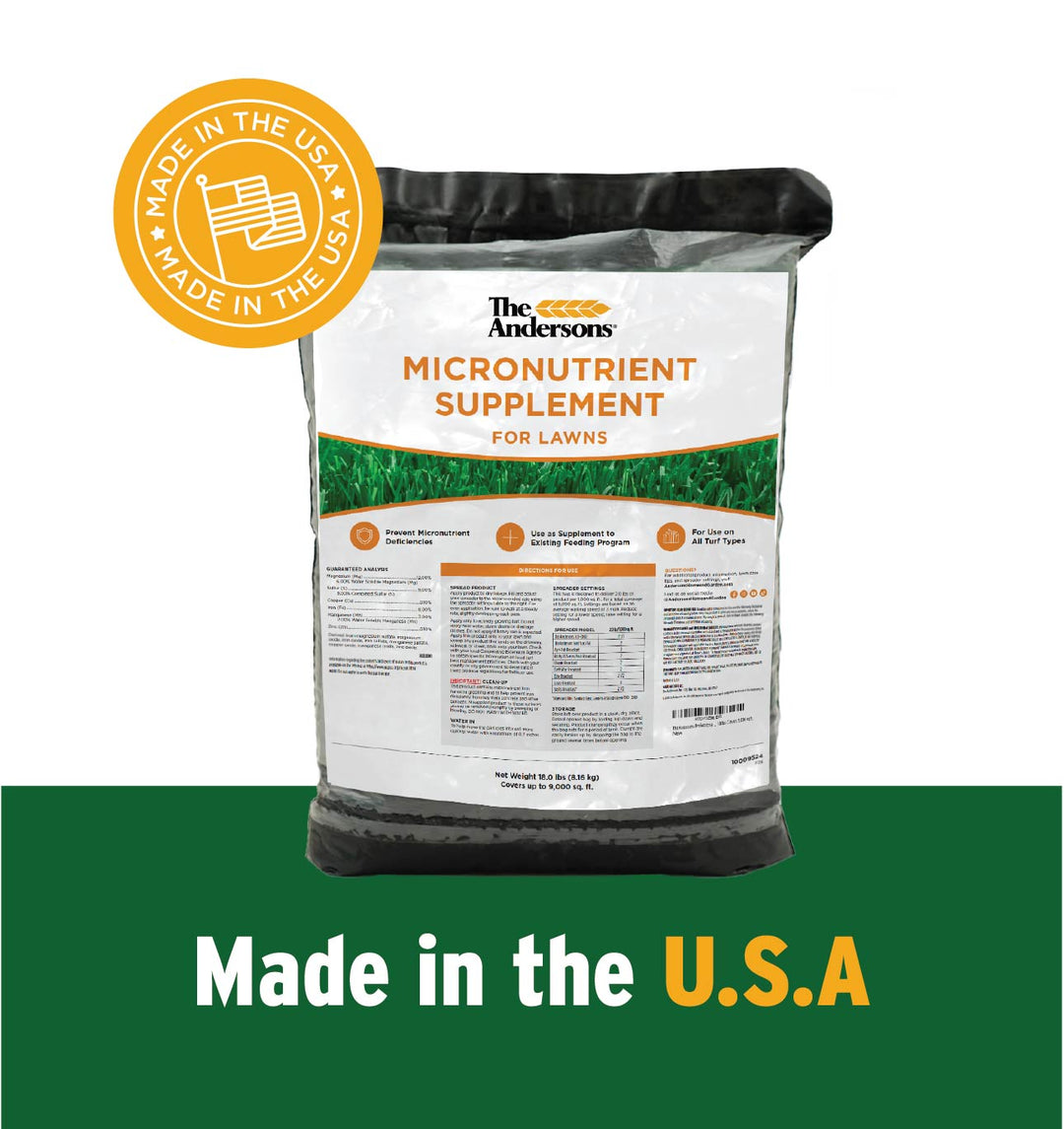 Micronutrient Supplement for Lawns Made in U.S.A.