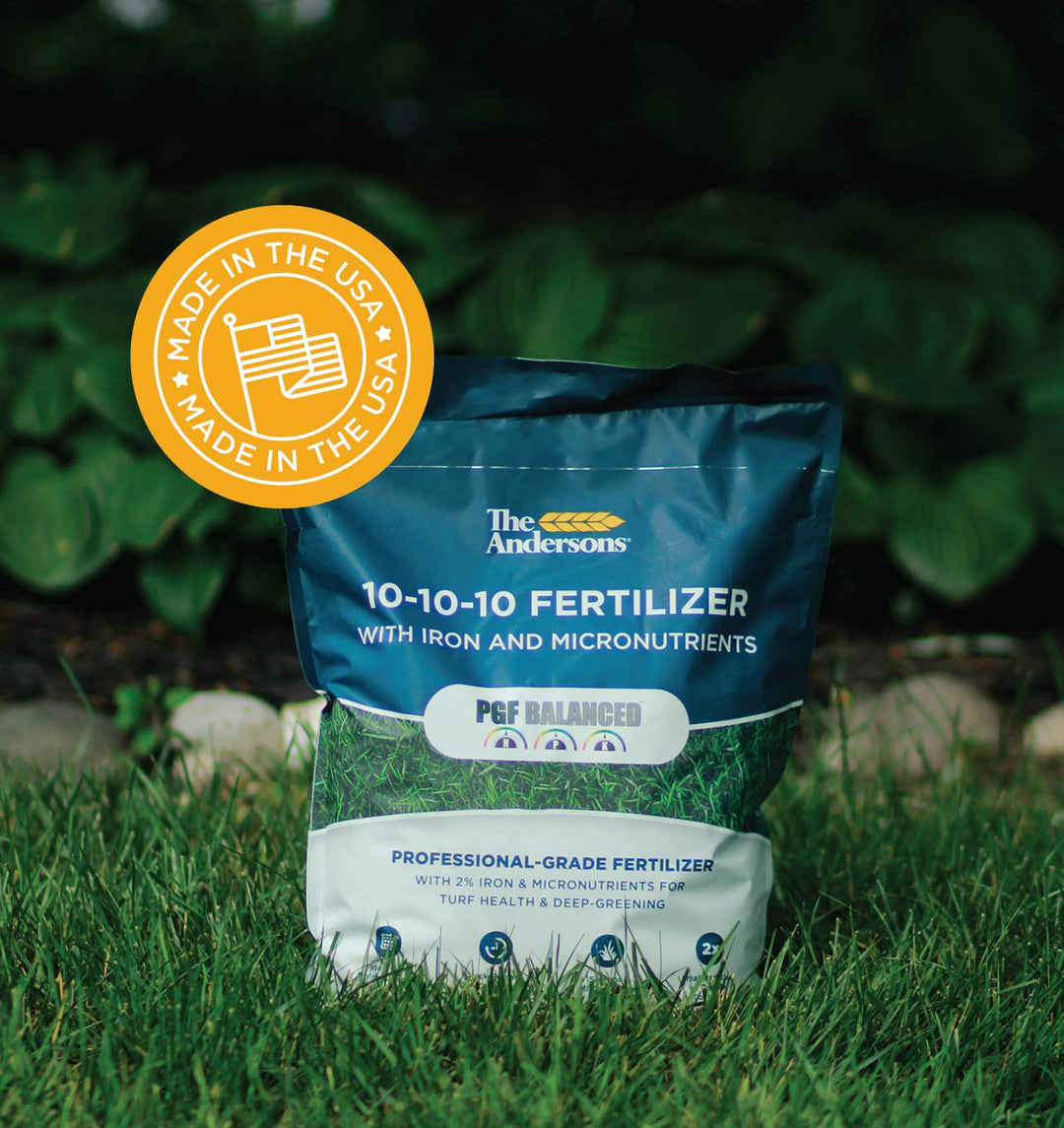 pgf balanced in grass with made in the usa badge