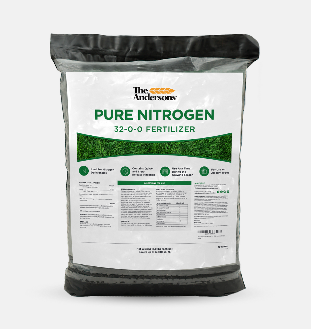 nitrogen fertilizer for plants Pure Nitrogen 32-0-0 – Andersons Lawn