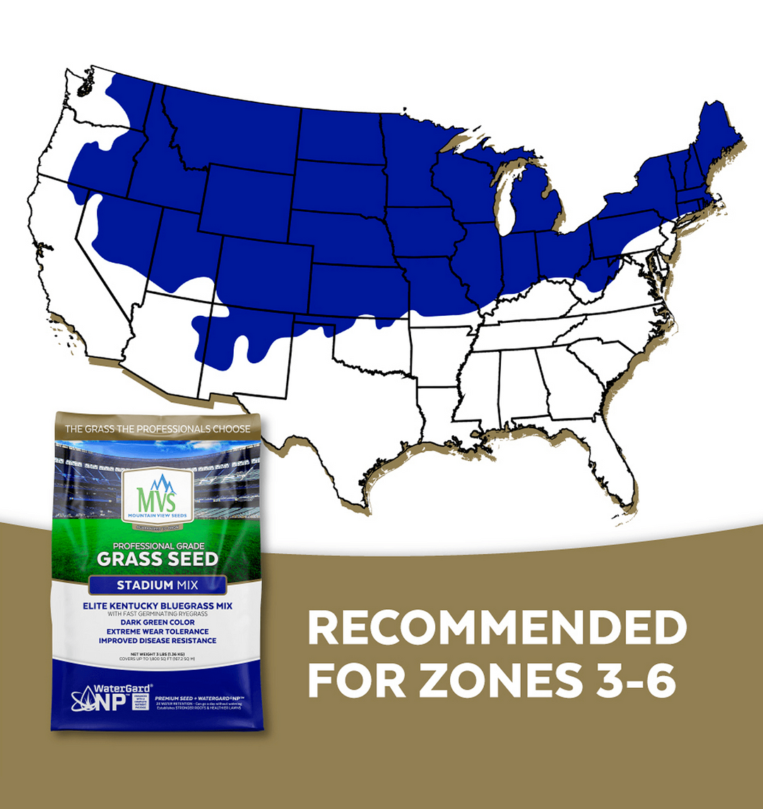 kentucky bluegrass seed planting instructions Stadium Mix Kentucky Bluegrass – Andersons Lawn