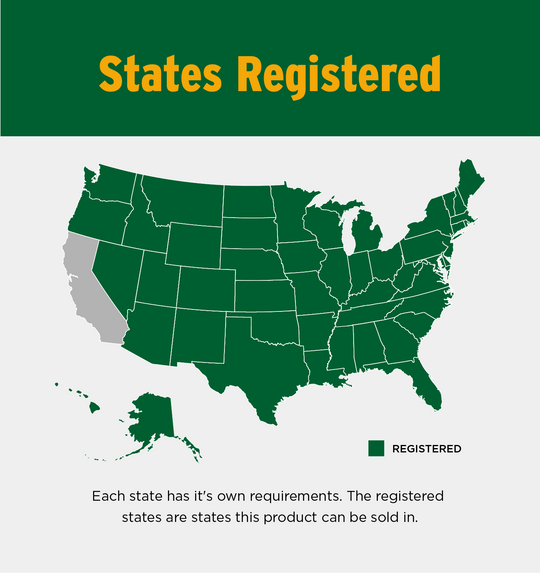States not Registered In California 